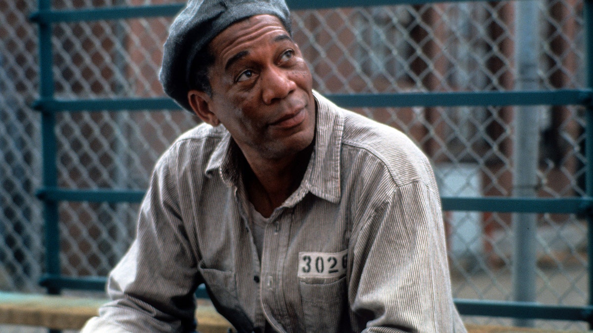 Morgan Freeman in "The Shawshank Redemption"