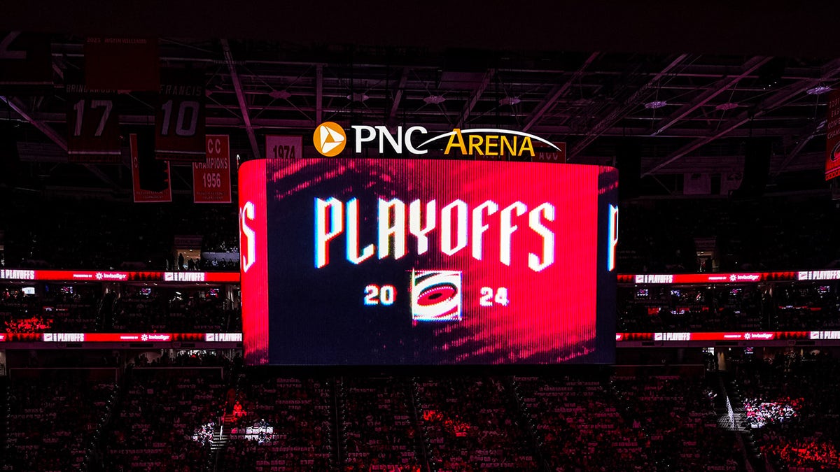 PNC Arena scoreboard