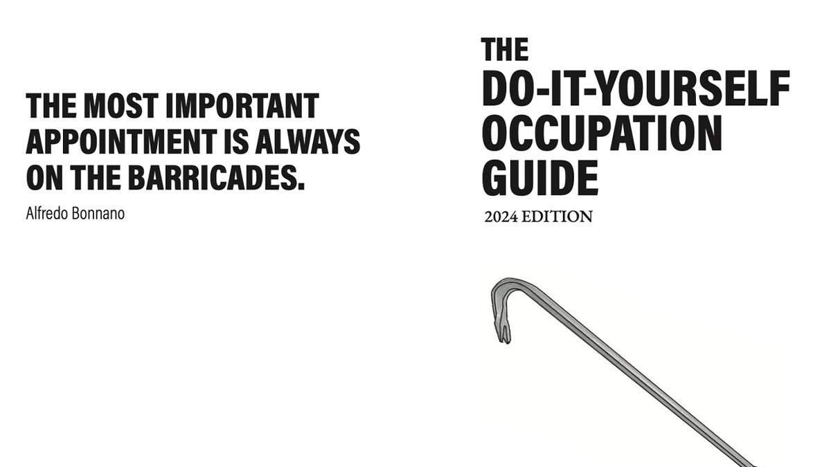 title page for 'do-it-yourself business guide' includes image of crowbar
