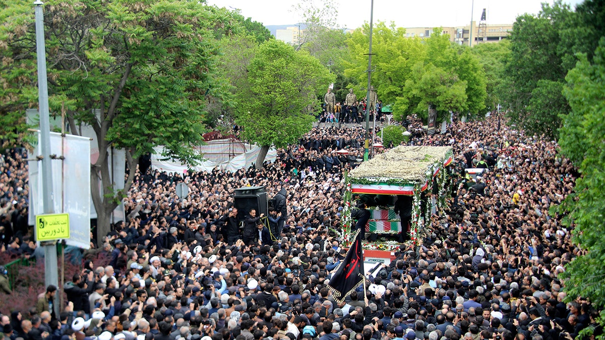 Iran funeral procession for Raisi