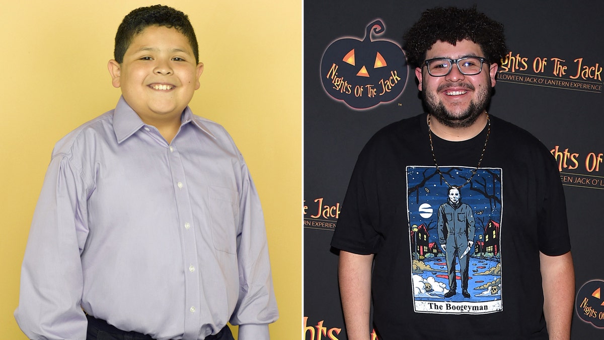 Rico Rodriguez then and now separated