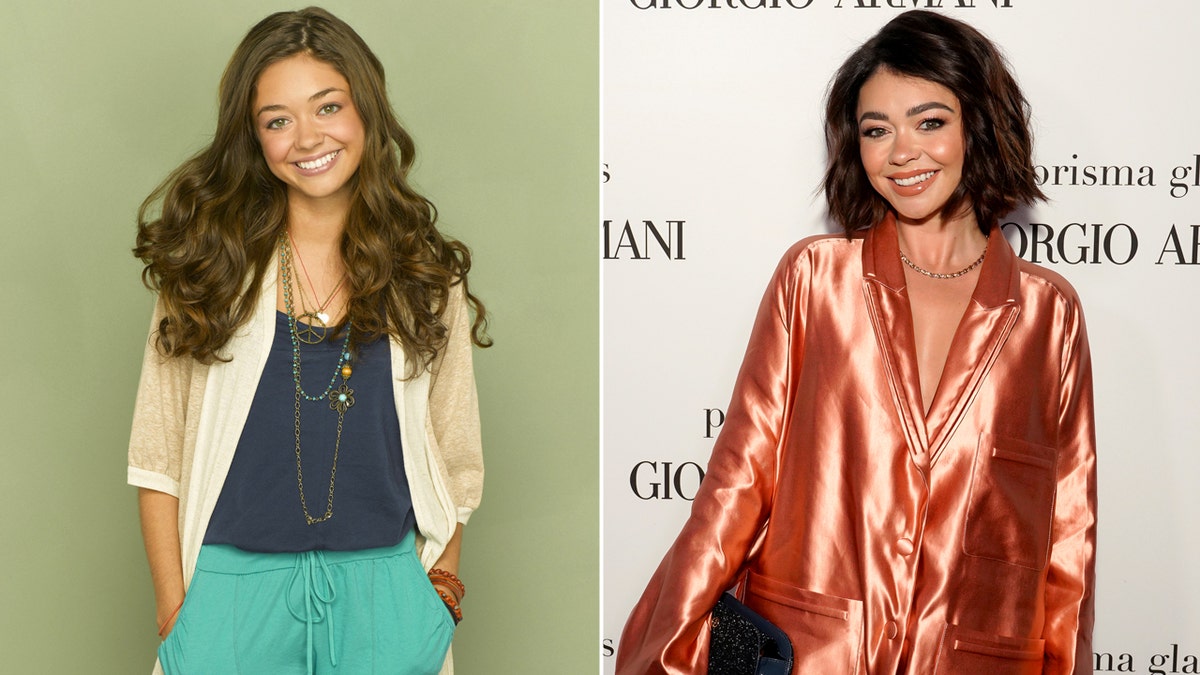 Sarah Hyland antes y ahora separada