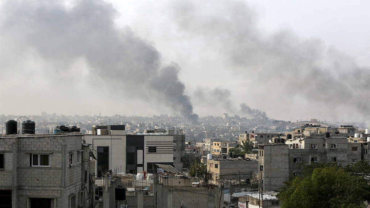 Smoke from Rafah
