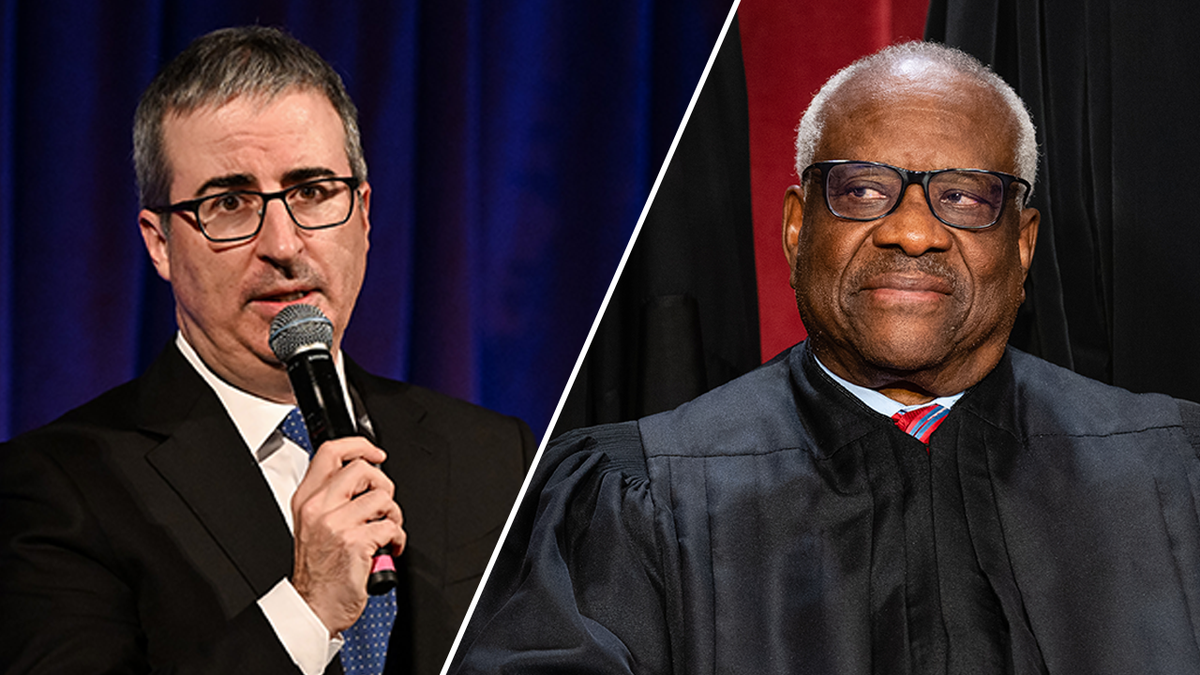 John Oliver and Clarence Thomas