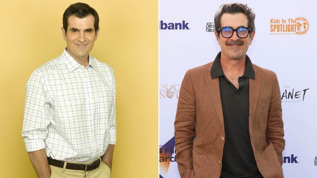 Ty Burrell antes y ahora dividido