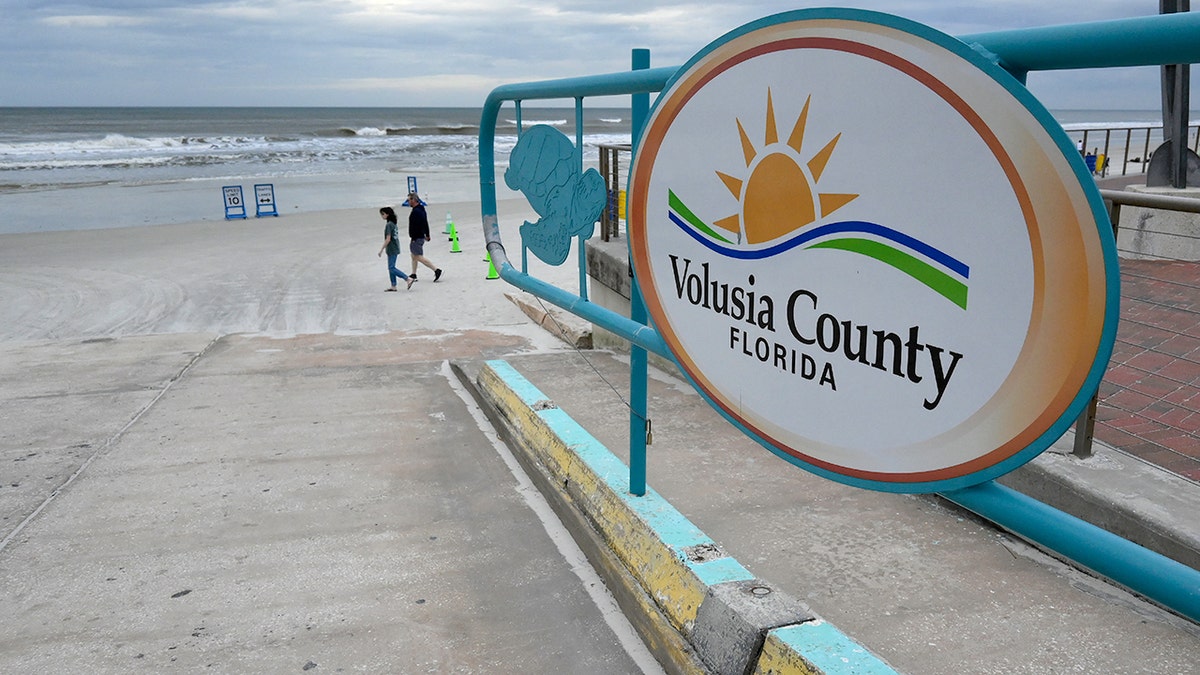 Playa del condado de Volusia en Florida