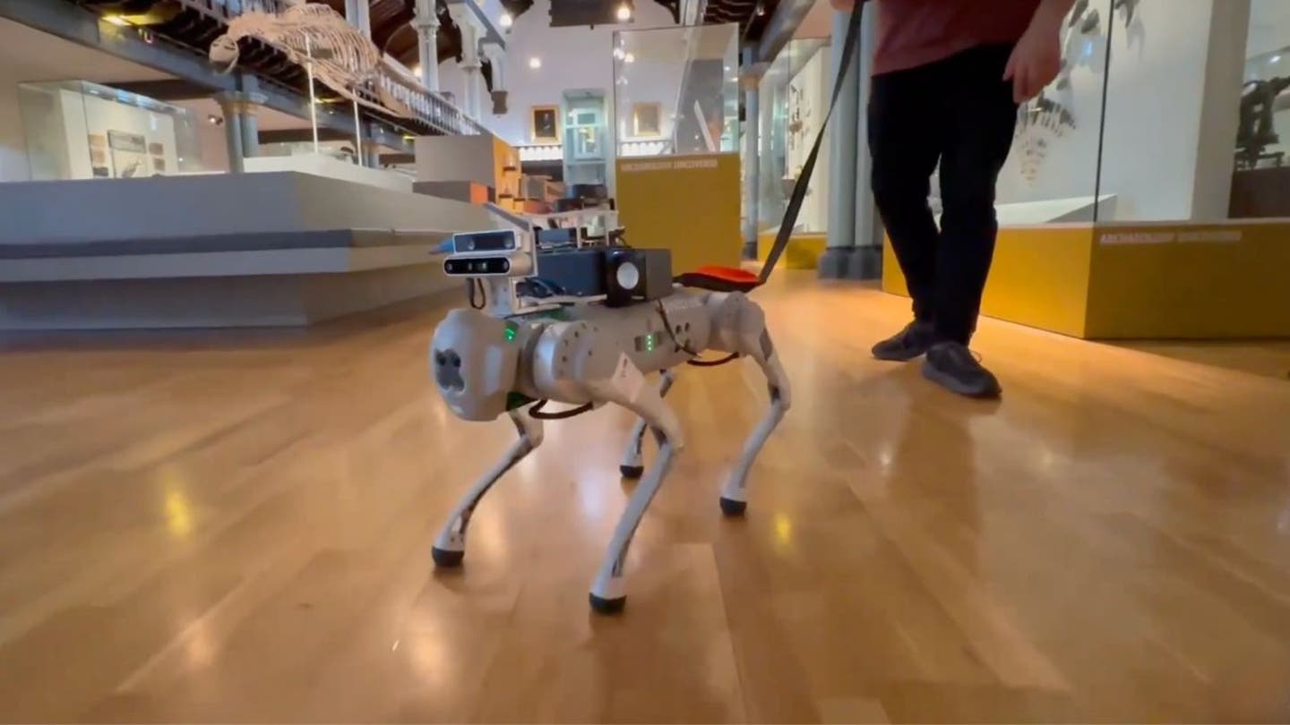 RoboGuide: The AI-Powered Guide Dog Revolutionizing Navigation for the Visually Impaired