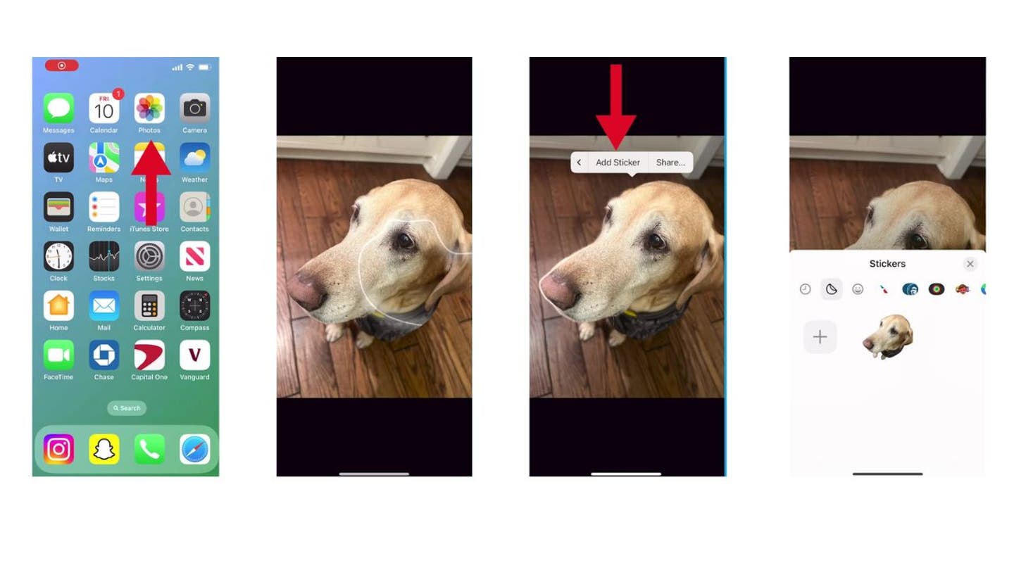 2 How to transform your photos into fun stickers on your iPhone 1