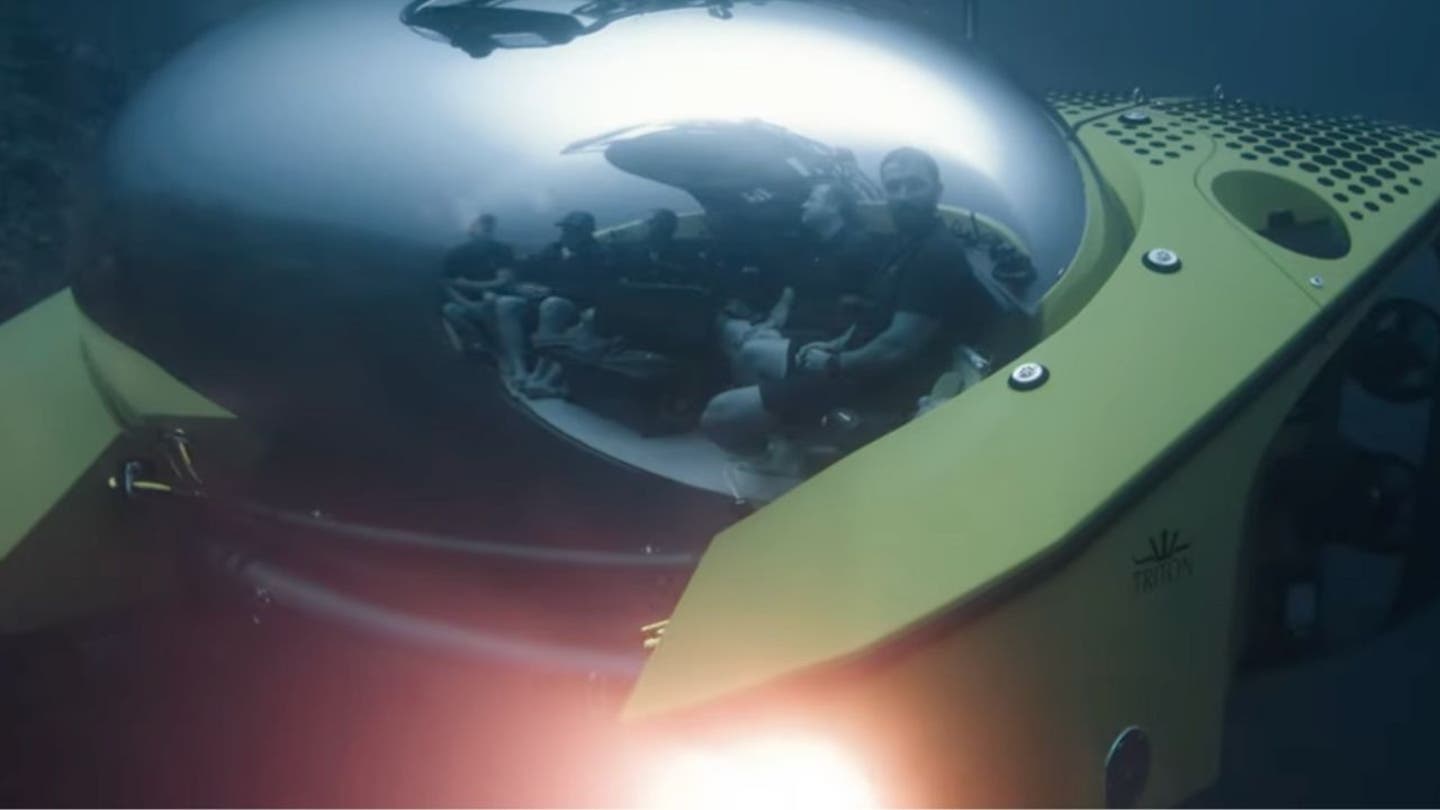 9 A luxurious bubble submarine is set to take passengers into the depths of the sea