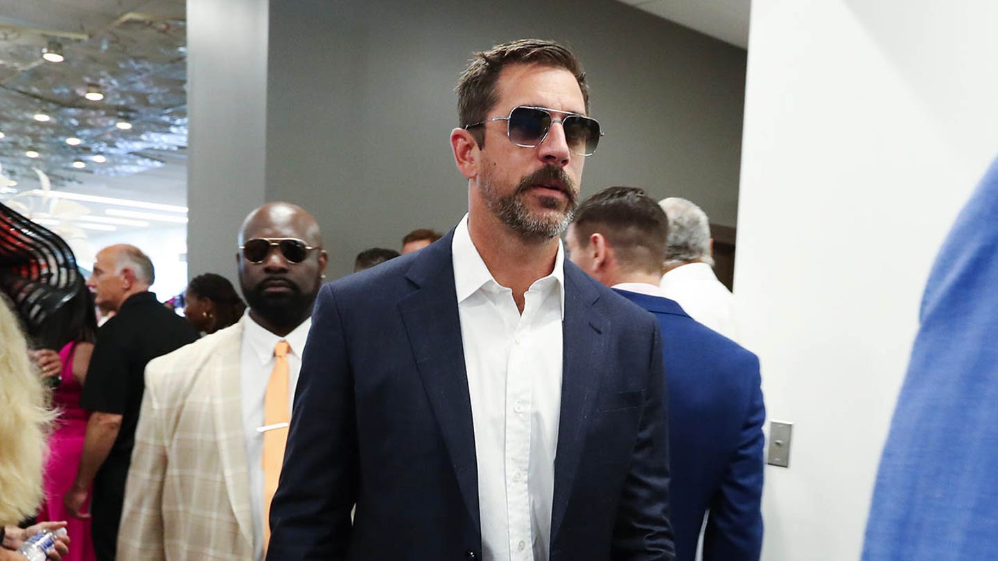 Aaron Rodgers and Travis Kelce Add Star Power to Kentucky Derby Eve Festivities