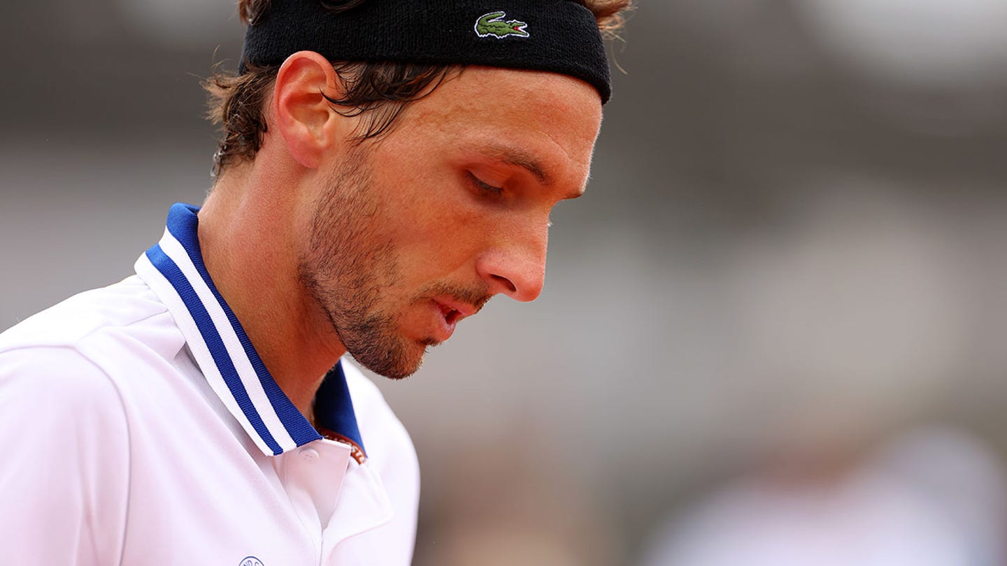 French Tennis Star Rinderknech's Self-Induced Injury Ends Dream at French Open