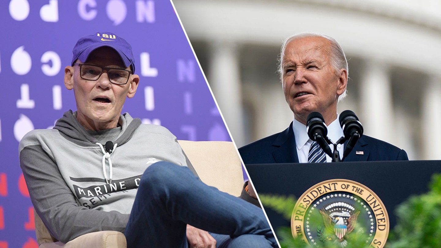 James Carville's Warning: Biden's 2024 Re-election Worries