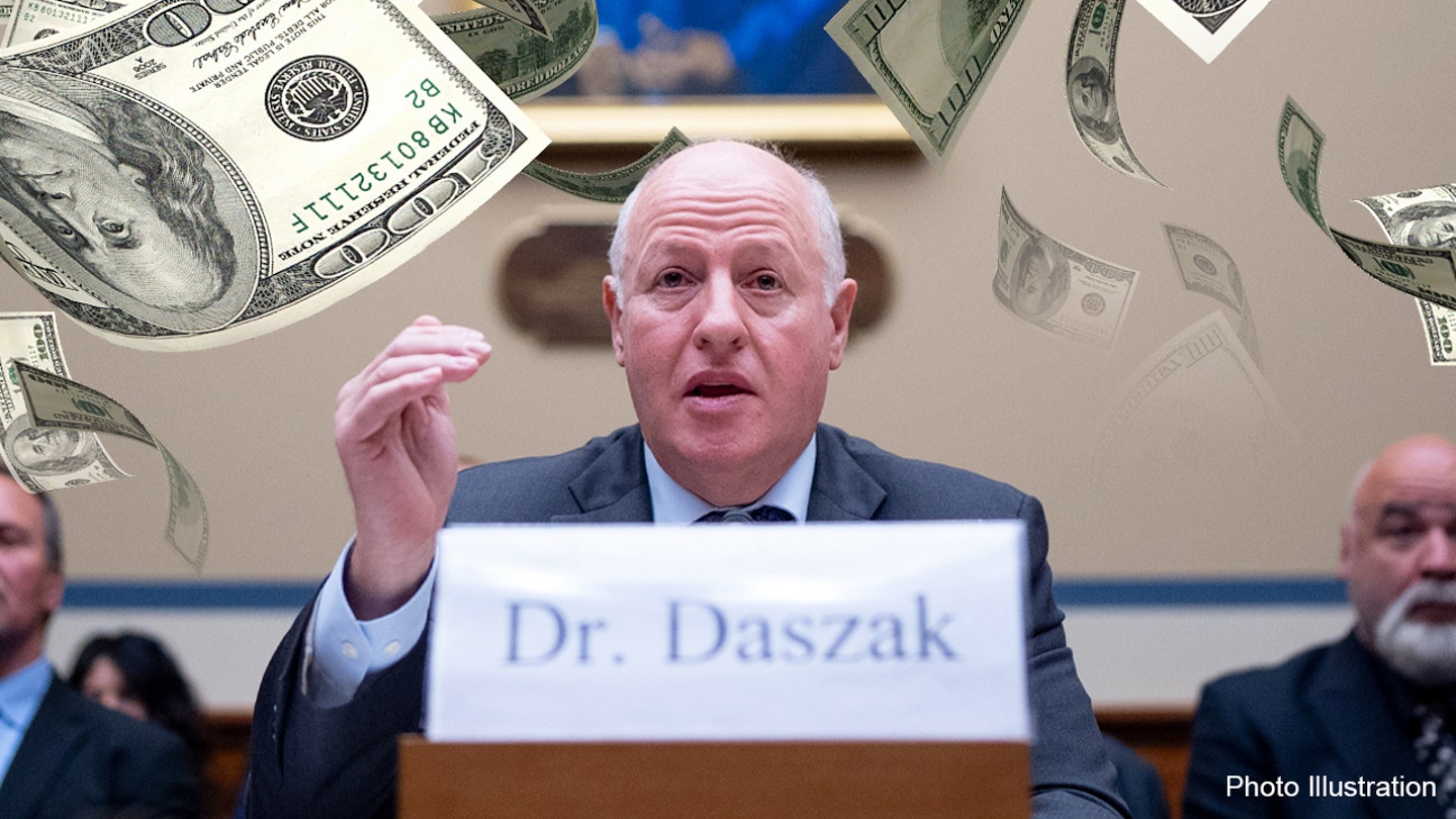 EcoHealth Alliance Peter Daszak falling money