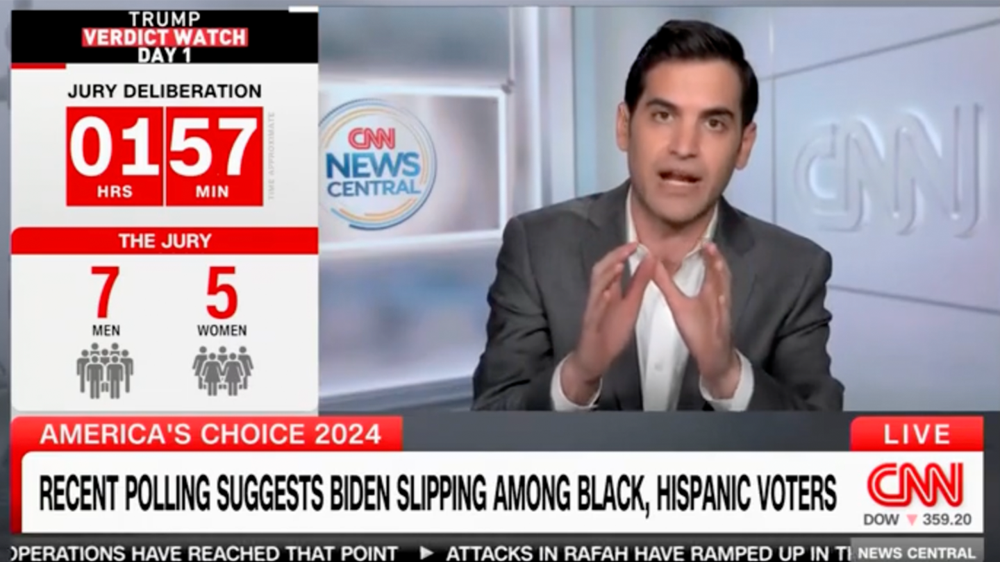 Trump's Black Voter Gains Could Doom Biden's Re-election, Warns CNN Data Guru