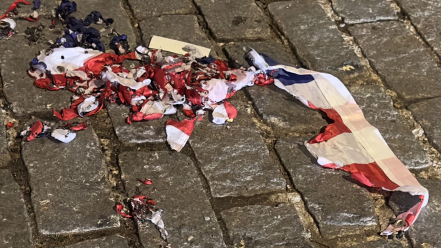 Anti-Israel Protesters Deface World War I Memorial in Central Park