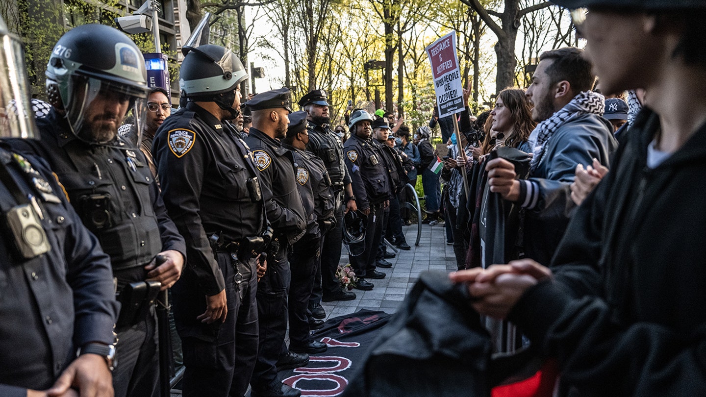 NYPD Dismantles Anti-Israel Encampments at New York Universities