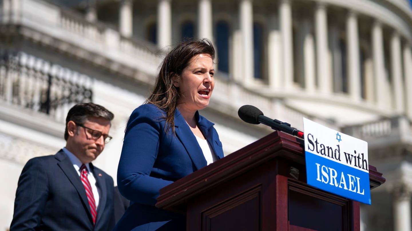 Rep. Elise Stefanik Delivers Powerful Speech in Israel, Calls Out Biden for Failing to Support US Ally