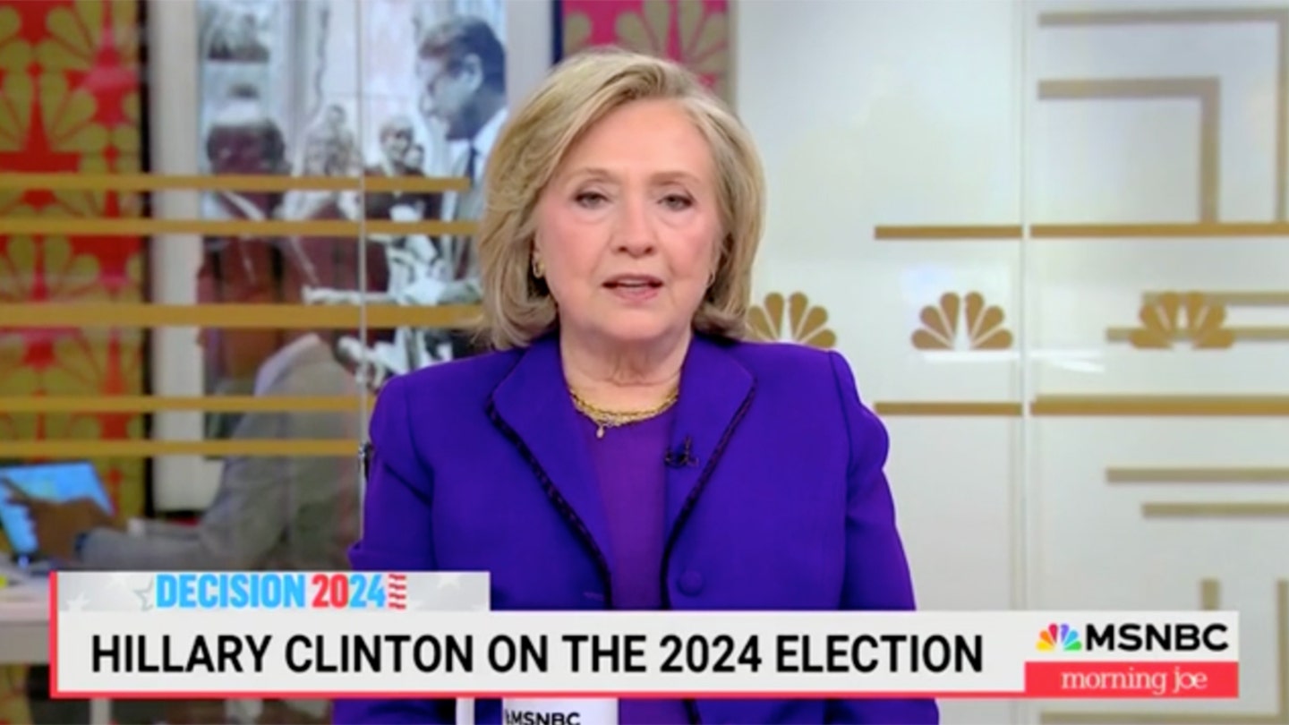 Clinton Expresses Exasperation Over Voters' Struggle Choosing Between Biden and Trump