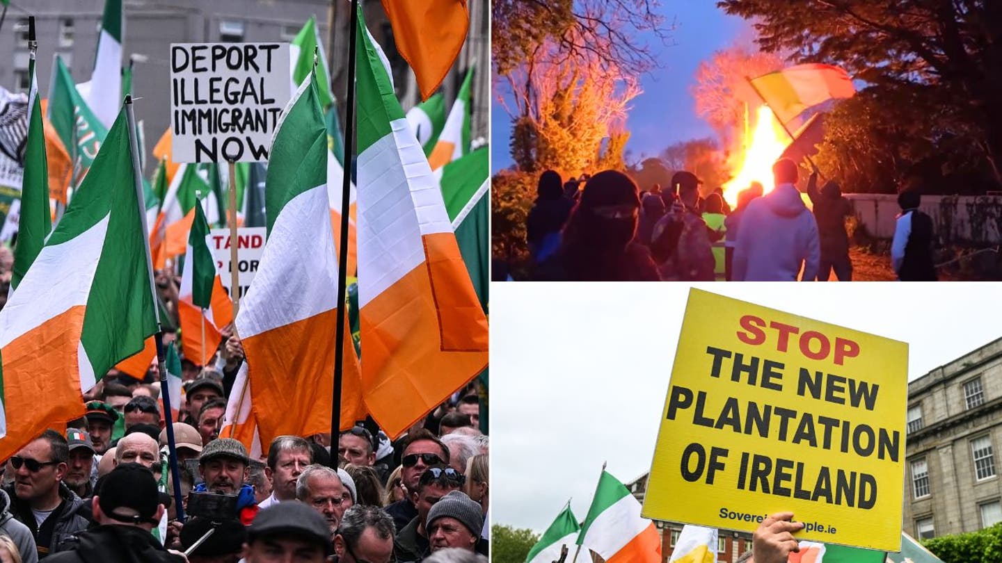 Ireland's Immigration Crisis Boils Over: Mass Protests Erupt