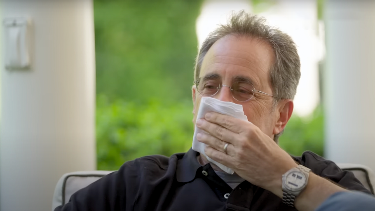 Jerry Seinfeld Struggles to Contain Emotion While Discussing Trip to Israel