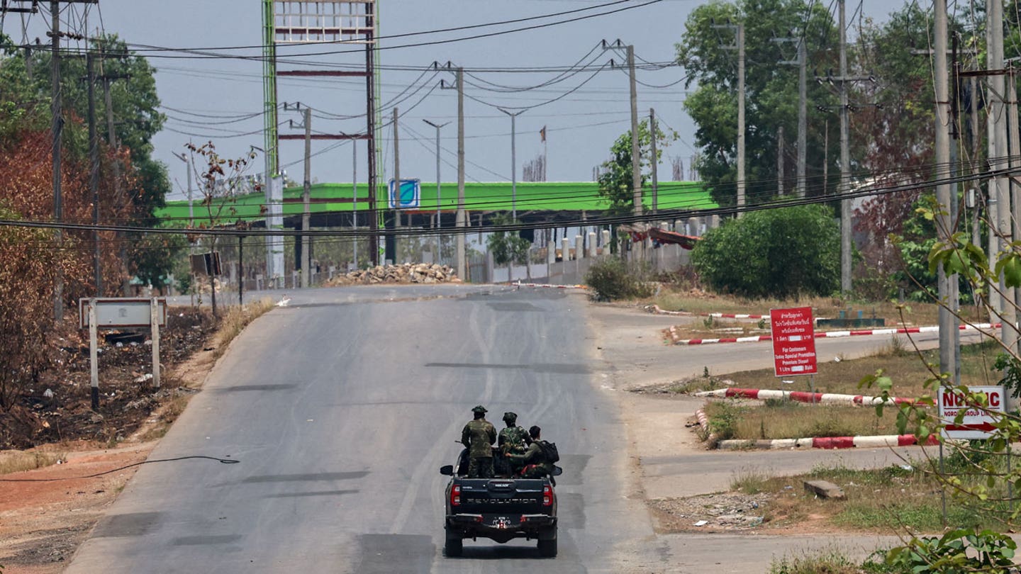 Burma's Ethnic Rebels Fight to Hold Back Junta Advance in Key Trading Hubs