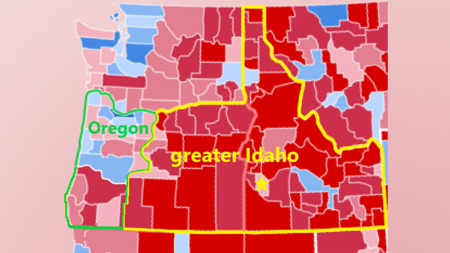 Oregonians Seek to Join Idaho, Bridging Political Divide