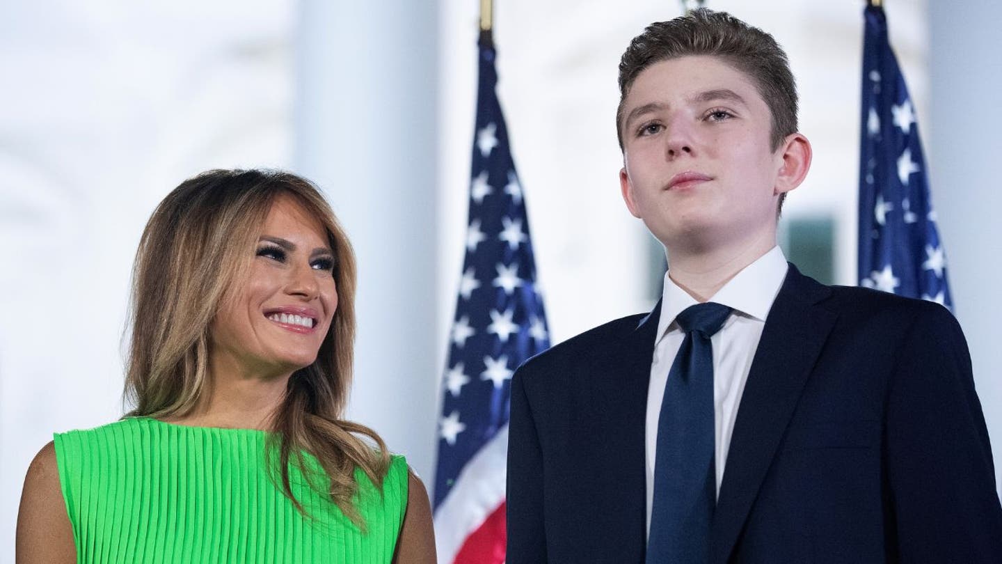 Barron Trump Joins Father on Campaign Trail, Draws Applause and Speculation