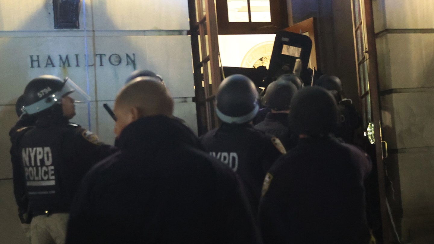 NYPD Identifies Outside Agitators Responsible for Columbia University Fracas