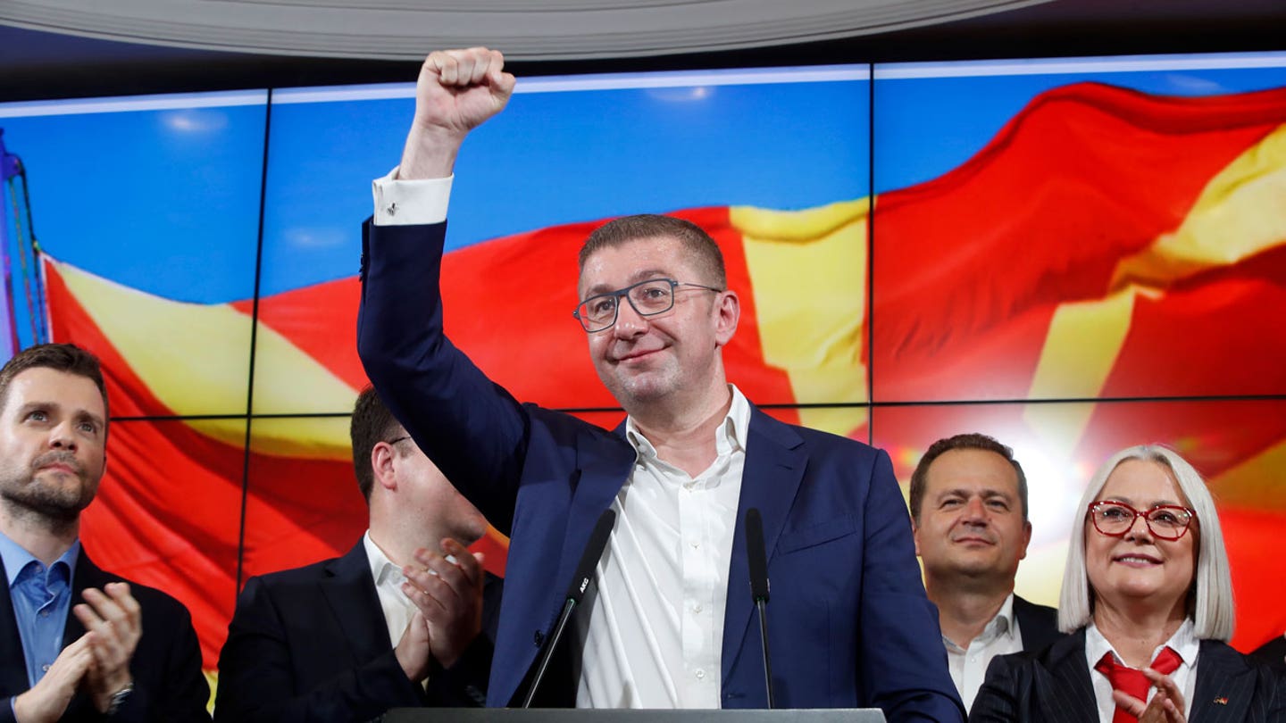 Macedonia's Center-Right Coalition Falls Short of Parliamentary Majority