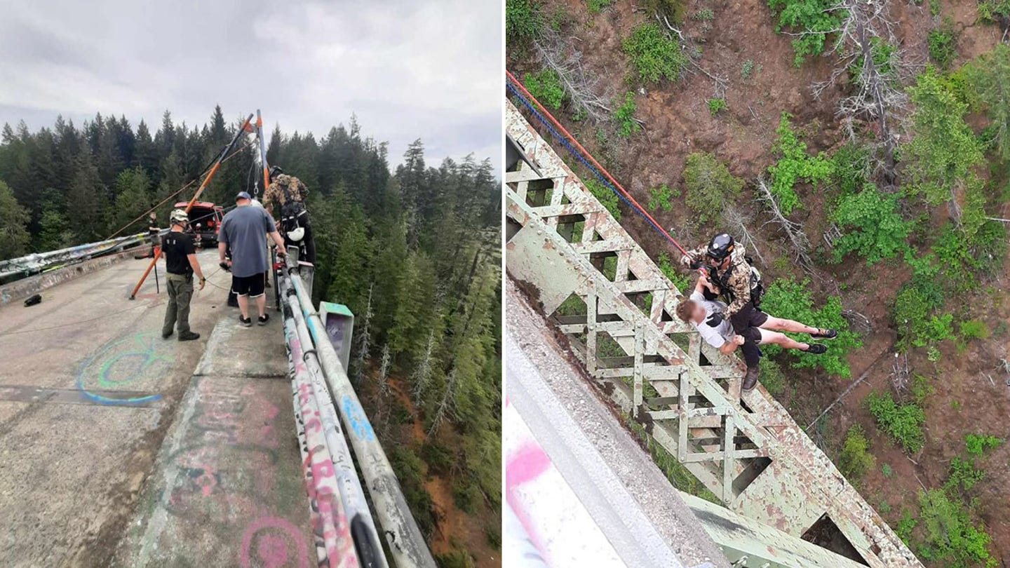 Dog Rescued from Cliff by First Responders in San Francisco