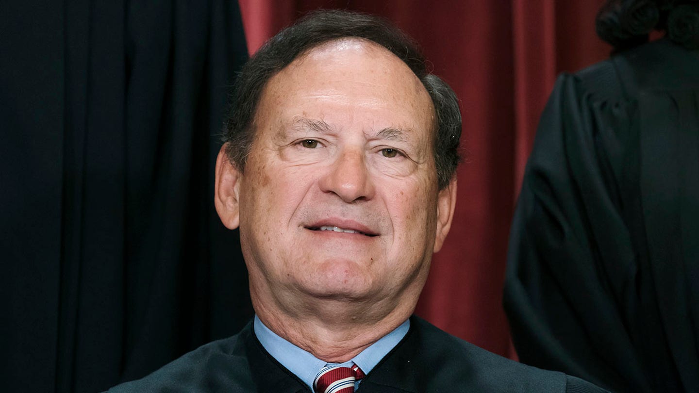 Justice Alito Speaks on Upside-Down Flag Outside Residence