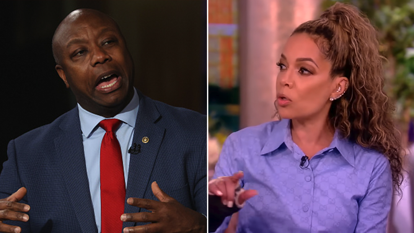 Tim Scott Slams 'The View' for Belittling Black Republican Surge, Urges Biden to Grow a Backbone