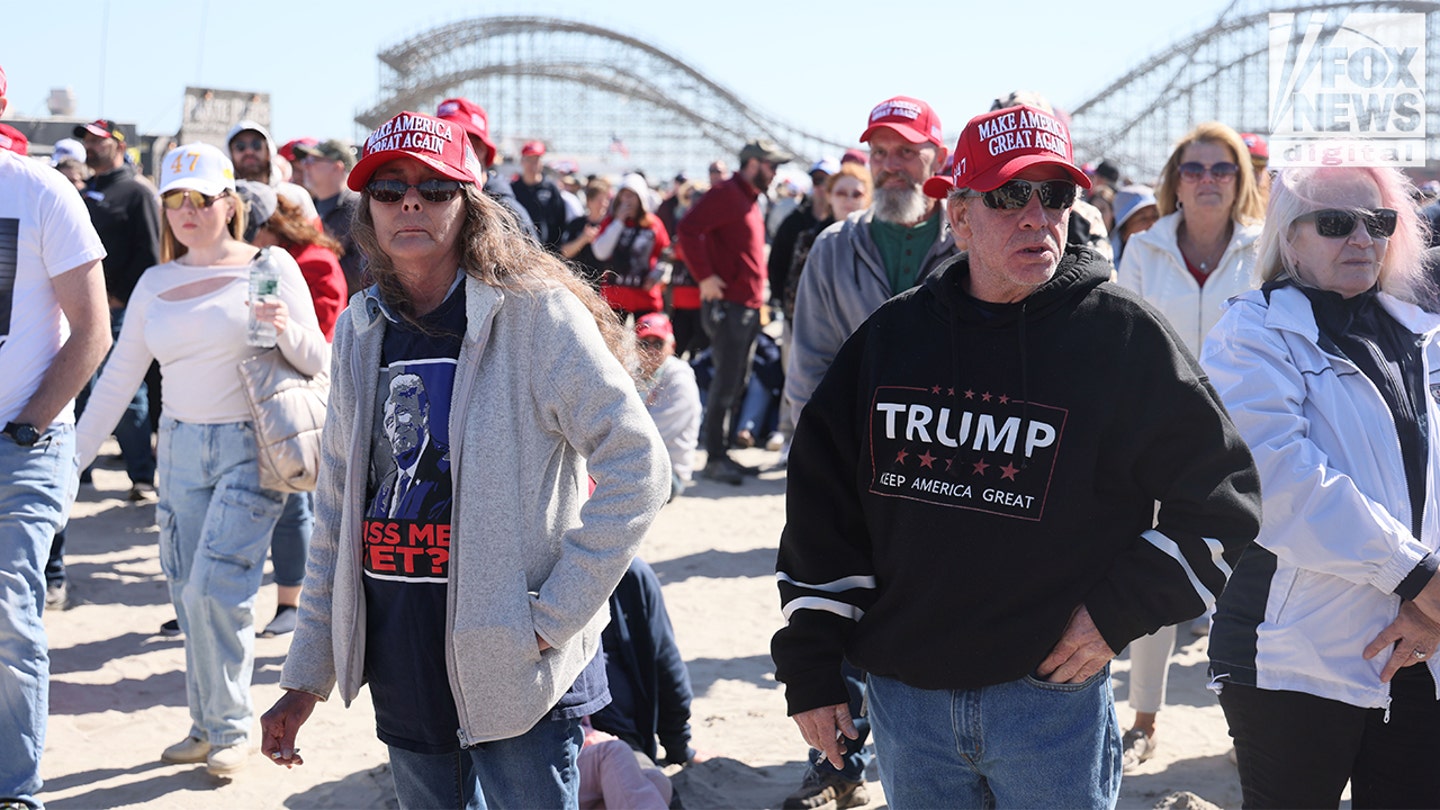 Trump's Wildwood Rally Draws Massive Crowds, Dwarfs Biden's Beach Getaway