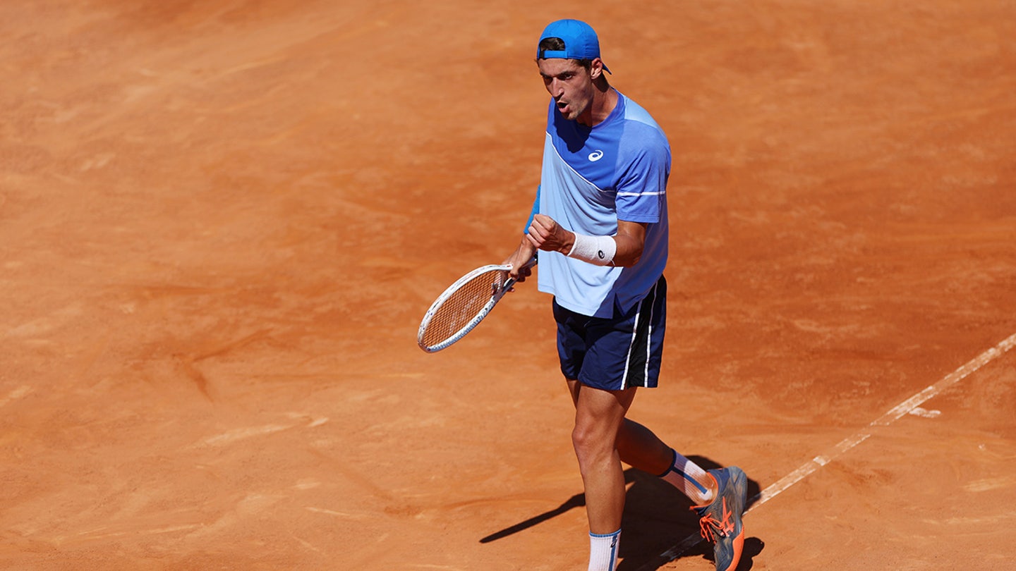 French Tennis Player Apologizes for Striking Spectator with Ball