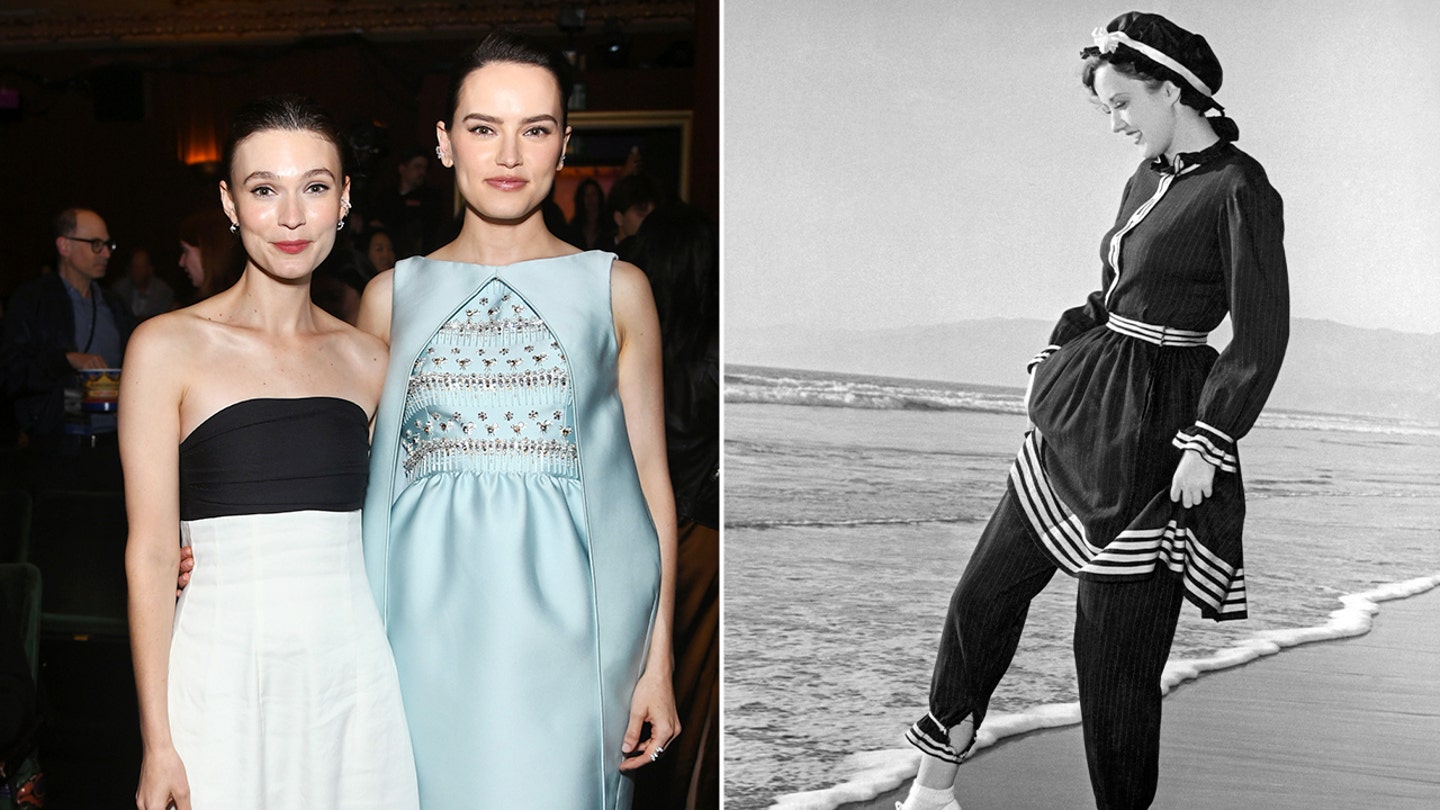 Daisy Ridley Reflects on the Exhaustion of Wearing Vintage Costumes in 'Young Woman and the Sea'