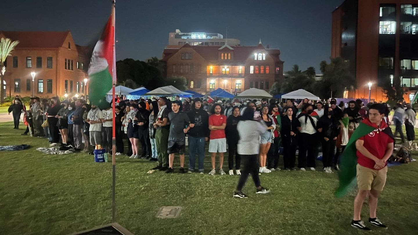 Anti-Israel Protests on College Campuses Surge, Resulting in Over 2,200 Arrests