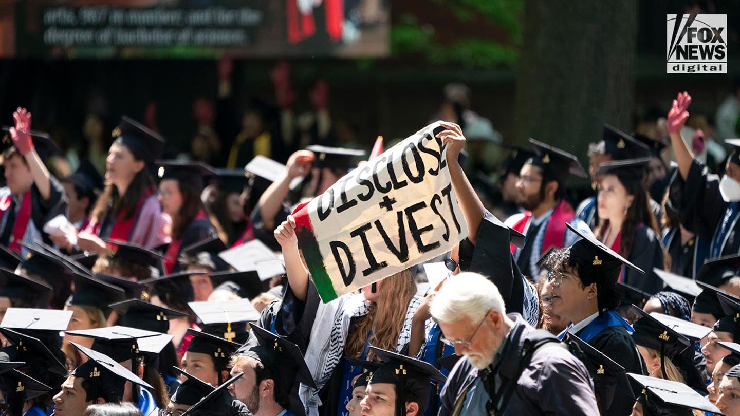 Yale Graduates Protest Israel During Commencement Ceremony