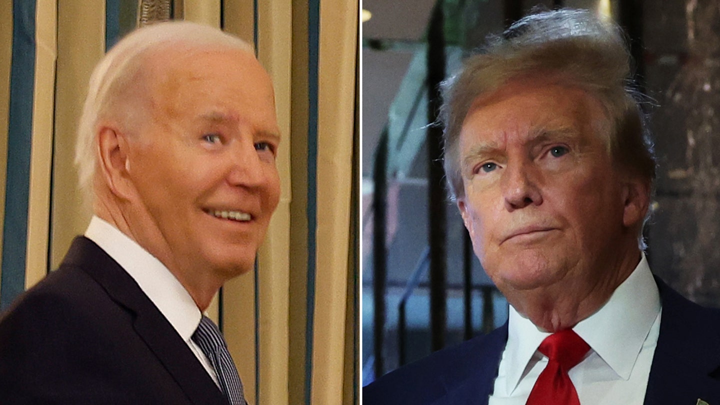 Biden Brands Trump a 