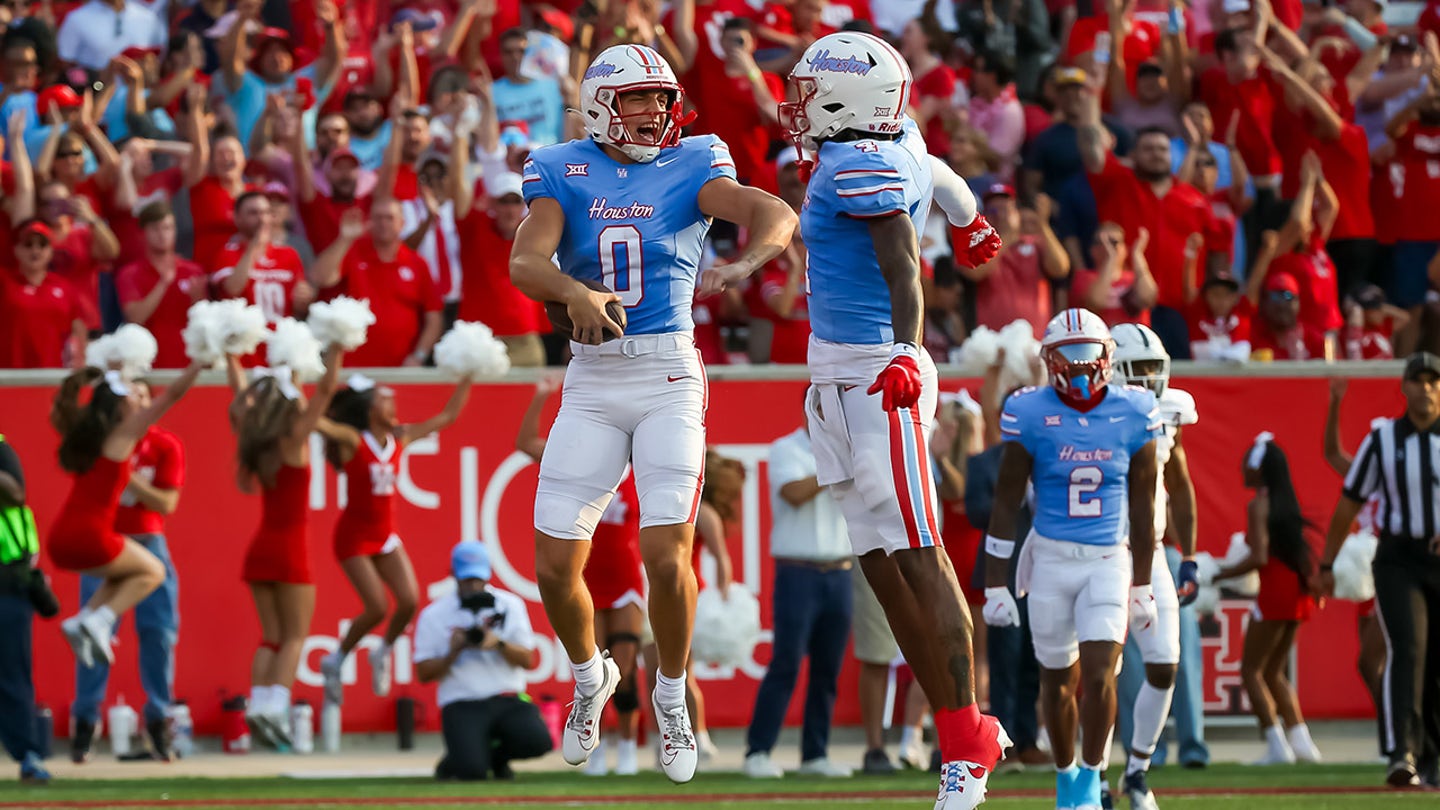 Houston Cougars Defy NFL, Proceed with Light Blue Jerseys