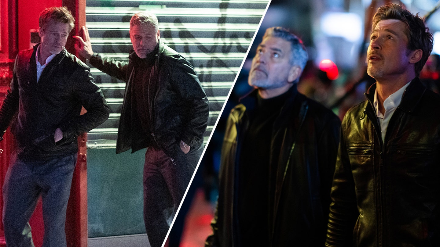 Hollywood Icons Brad Pitt and George Clooney Reunite for Action-Packed 'Wolfs'