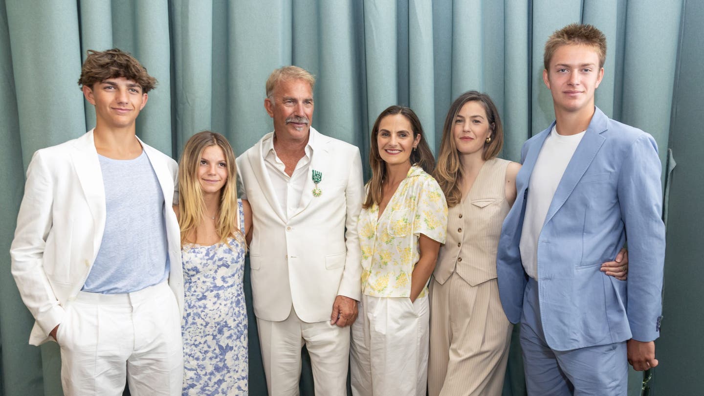 Kevin Costner's Cannes Family Adventure: Red Carpet, Fishing, and Emotional Premiere