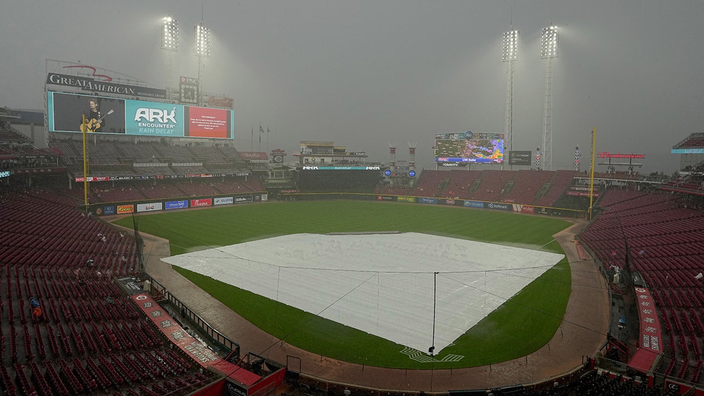 Reds Grounds Crew Member Gets 