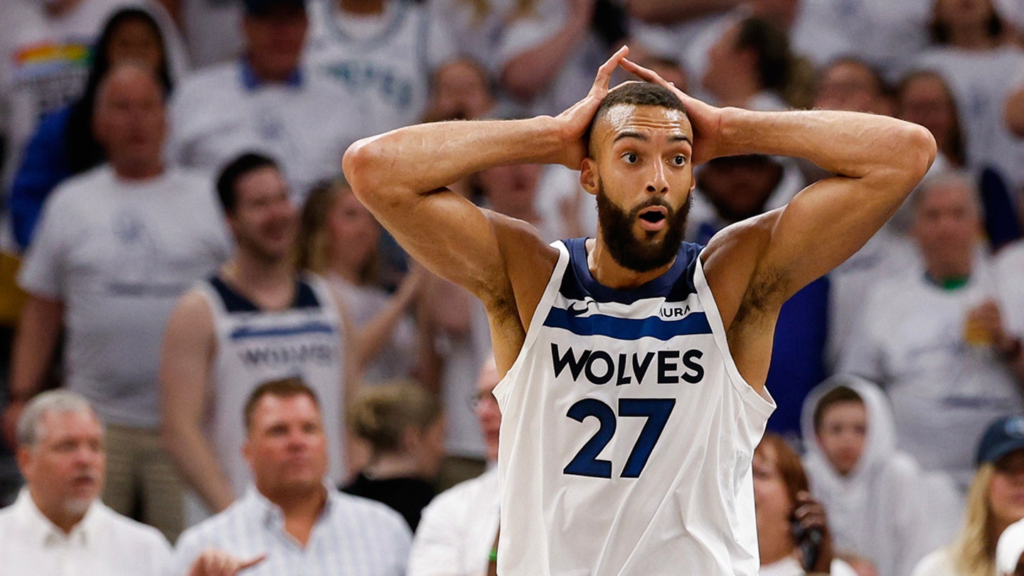 T'Wolves' Rudy Gobert fined $75,000 for insinuating referees had money on playoff game with hand gesture