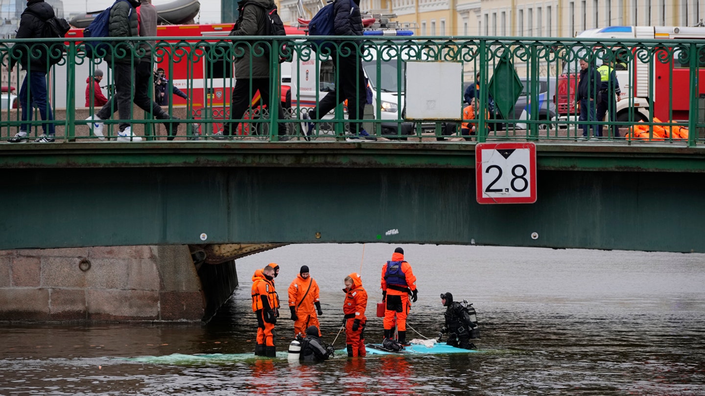 Tragedy in Russia: Bus Plunges into River, Killing 7