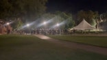 A line of police officers