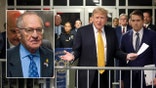 Alan Dershowitz and Donald Trump in New York