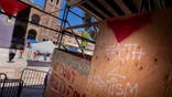 Sign reads death to Zionism on the UCLA campus