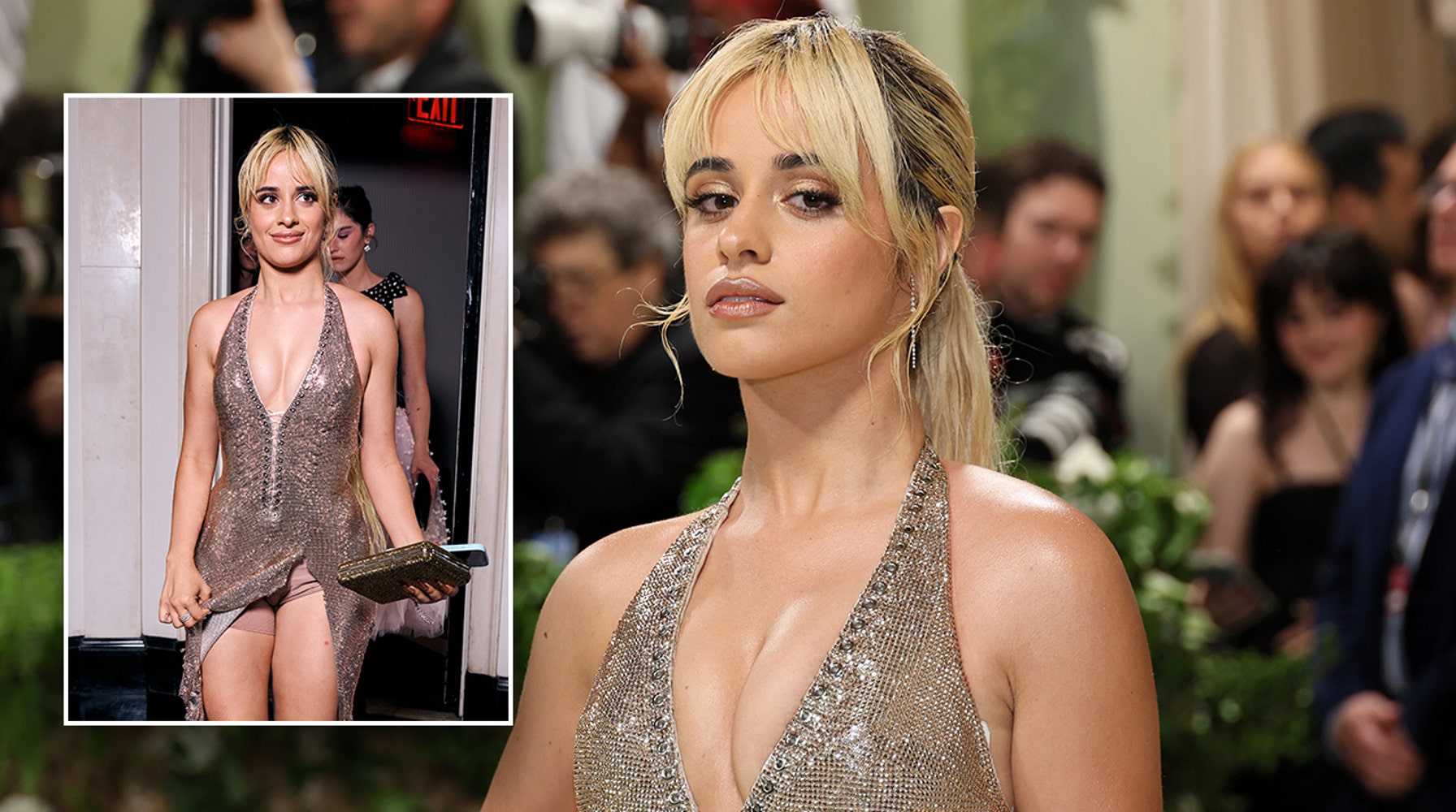 Camilla Cabello's Met Gala Dress Malfunction: Wardrobe Blunder Caught on Camera