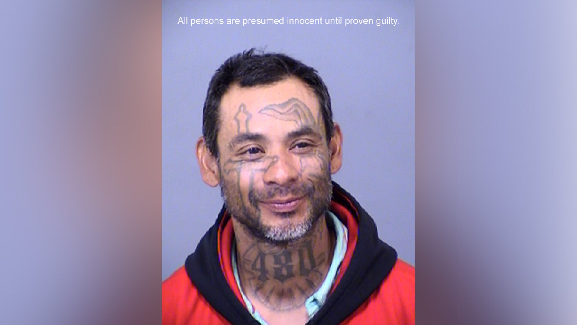 A mugshot of Robert Sanchez