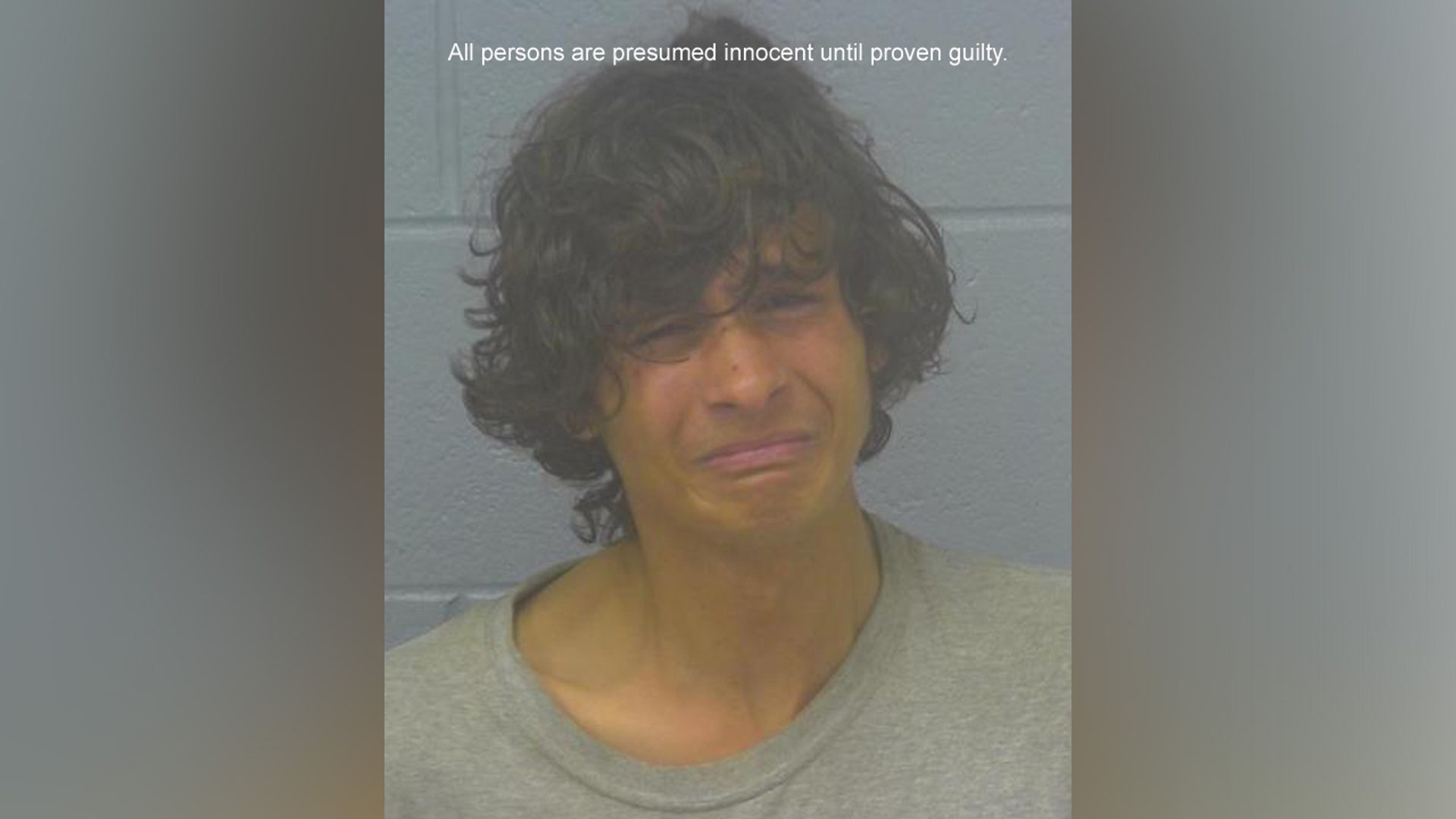 A mugshot of Tyler Davis